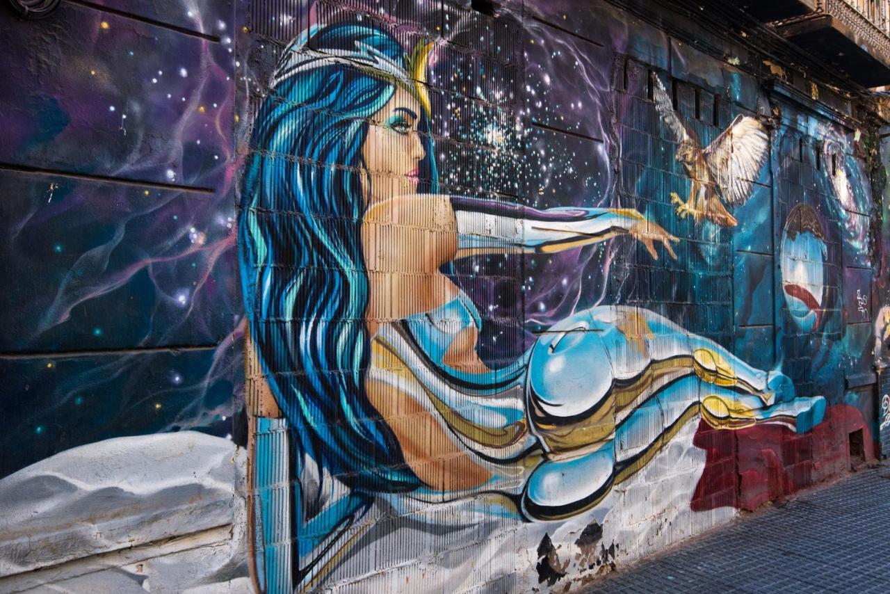 Street Art Fantasy 1 Málaga Exterior foto